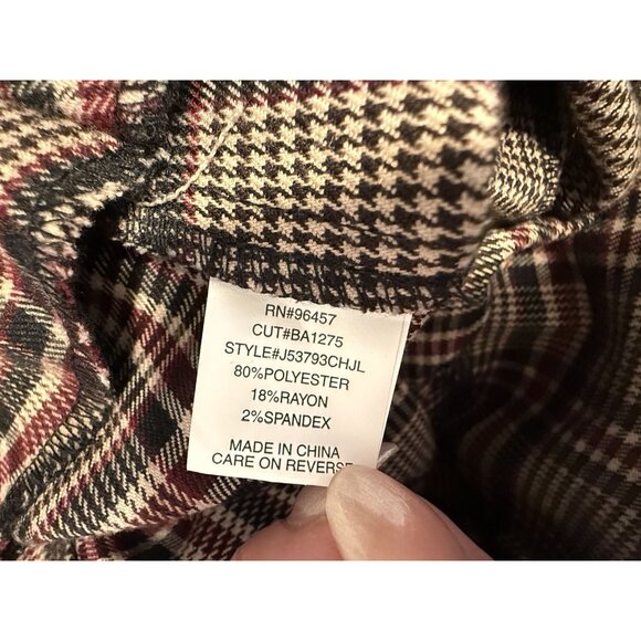 Eyeshadow‎ y2k Plaid Mini Skirt 9 - Picture 4 of 4